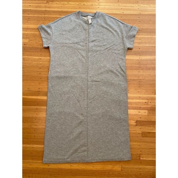 Athleta Sedona Sweatshirt Tunic in Heather Gray - Picture 1 of 7